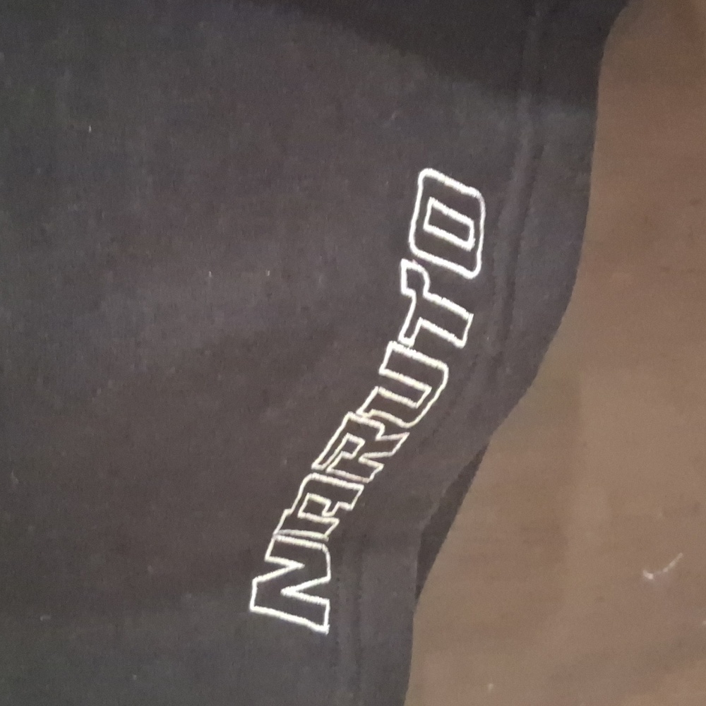 Naruto Black Stylish Shorts Size L - Picture 3 of 6